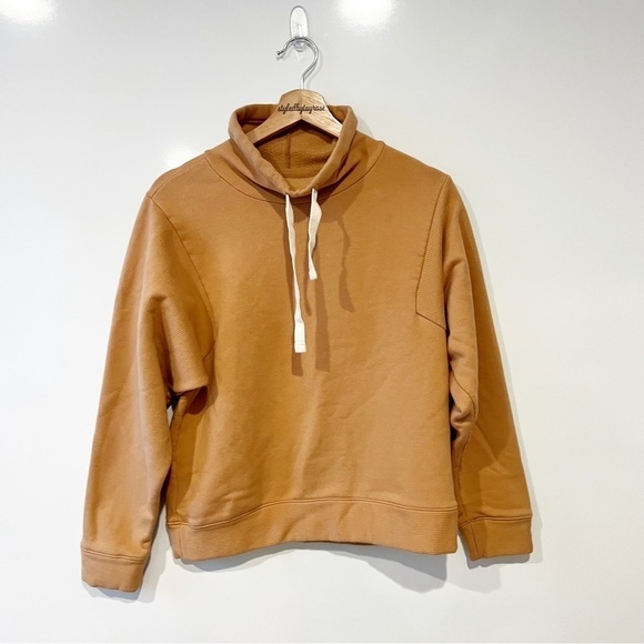 Madewell MWL Ribbed Funnelneck Sweatshirt - Picture 4 of 11